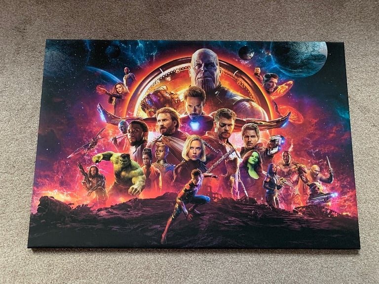 Marvel Avengers Canvas wall art | in Chester Le Street, County Durham |  Gumtree