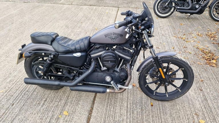 2016 16 HARLEY DAVIDSON XL 883 N IRON 16 SPORTSTER GREY XL883 CUSTOM CRUISER