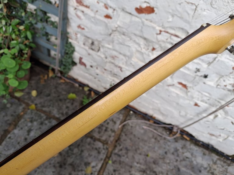 JHS Vintage Advance AV6 Laguna Blue Electric Guitar. New/old stock. Unplayed.