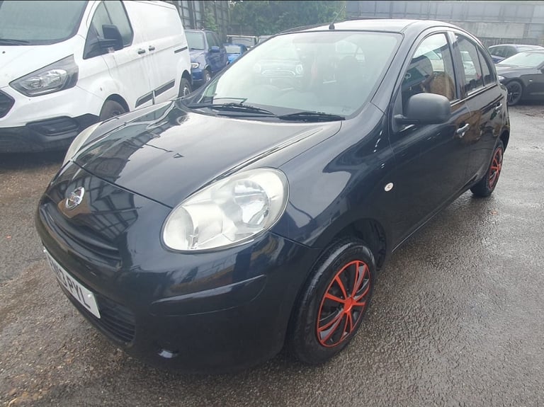 2013 13 NISSAN MICRA 1.2 VISIA LOW 75K MOT 10/26 5DR BLUETOOTH BLACK PX SWAPS
