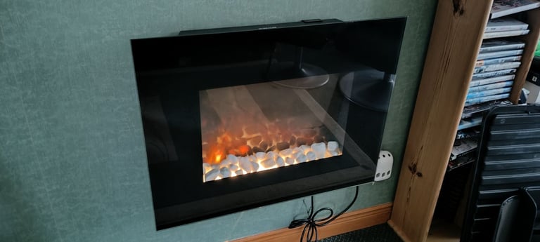 image for Electric Fire : with remote control.