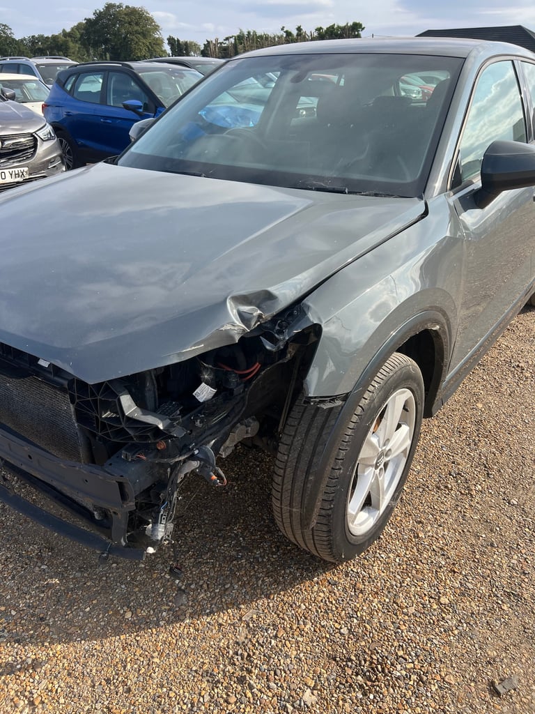 2020 AUDI Q2 SPORT GREY EURO 6 LOGBOOK SALVAGE DAMAGED REPAIR CAT S SUV DIESEL