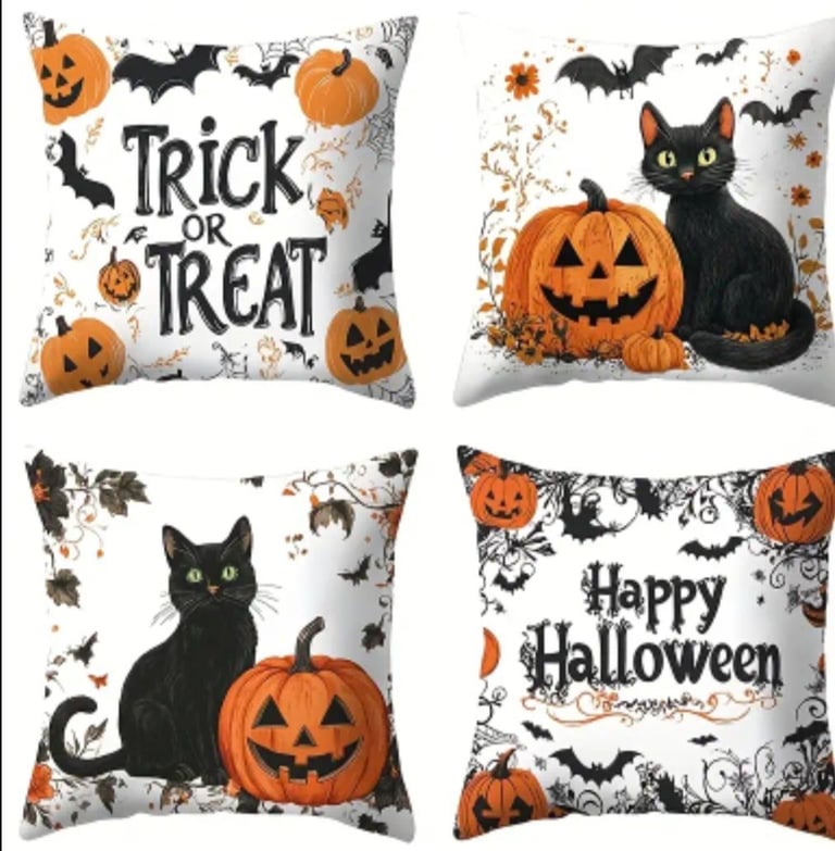 Halloween Cushion Covers 2 for £16