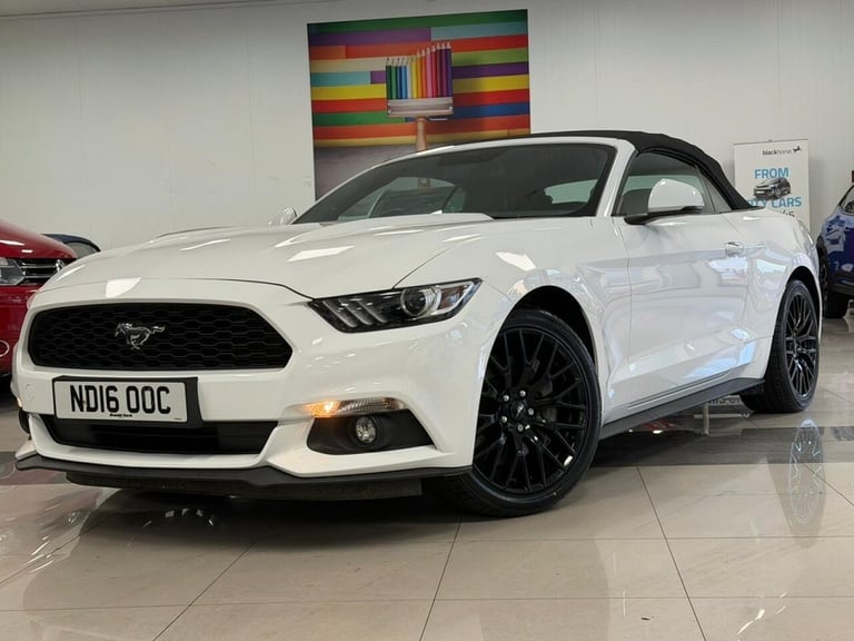 2016 16 FORD MUSTANG 2.3T ECOBOOST CONVERTIBLE 2DR PETROL SELSHIFT EURO 6 (317 P