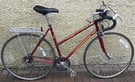 Bike/Bicycle.VINTAGE(1958)LADIES PEUGEOT “ CARBOLITE 103 “ LARGE LIGHTWEIGHT FRAME ROAD BIKE