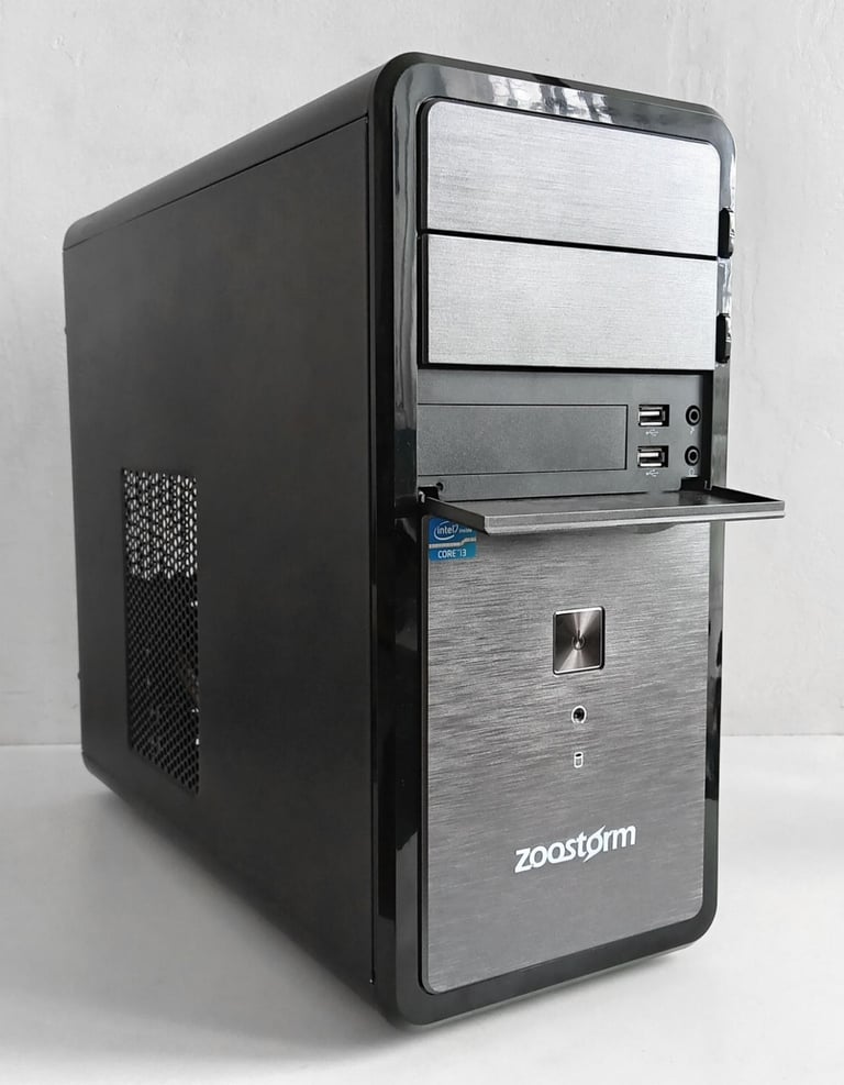 Gaming PC + 15 Games + Radeon (i5, Fortnite, Silksong, Fallout 4, COD, Video Editing, Computer, PC