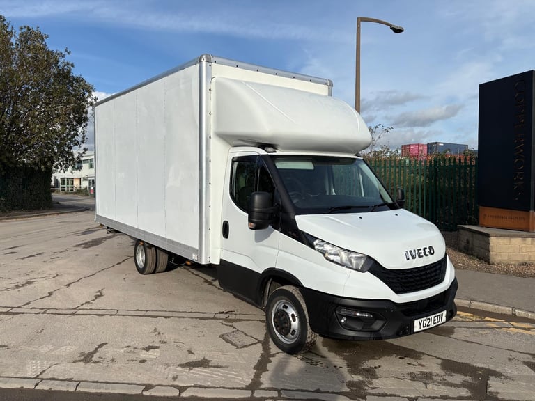 2021 Iveco Daily 3.0 35-160 euro6 twin rear wheel manual NO vat 15ft Luton box v
