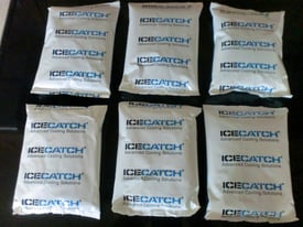 FREE! 6 x REUSEABLE ICE PACKS/COOL BAGS. 18x14cm (6.5 x 7inches)