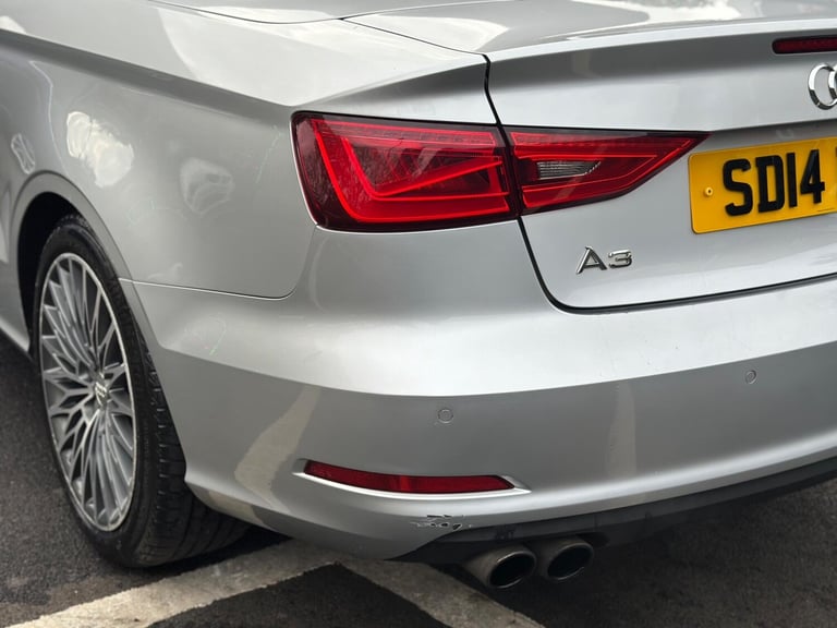 2014 Audi A3 Cabriolet 1.4 TFSI CoD Sport Euro 6 (s/s) 2dr CONVERTIBLE Petrol Manual