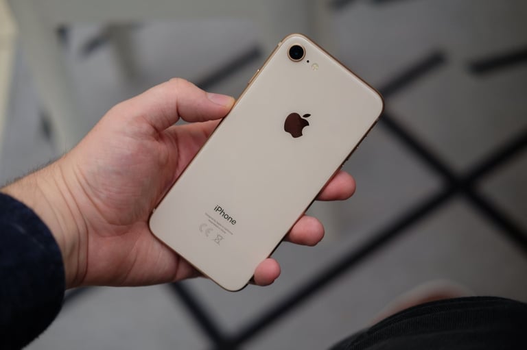 image for Like New Used Apple Iphone 8 Unlocked One Year Warranty