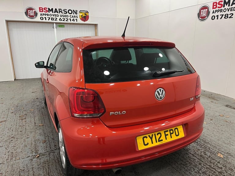 2012 Volkswagen Polo 1.4 Match DSG Euro 5 3dr Hatchback Petrol Automatic