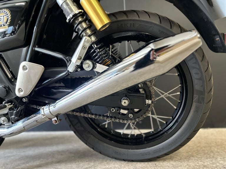 STUNNING ONE OWNER 2021/71 ROYAL ENFIELD CONTINENTAL GT 650 MOTORCYCLE