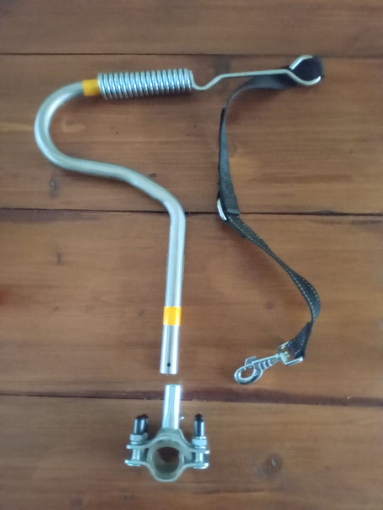 Bike attachment lead for dogs.