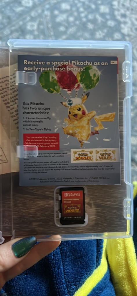 Pokémon Scarlet Switch Game