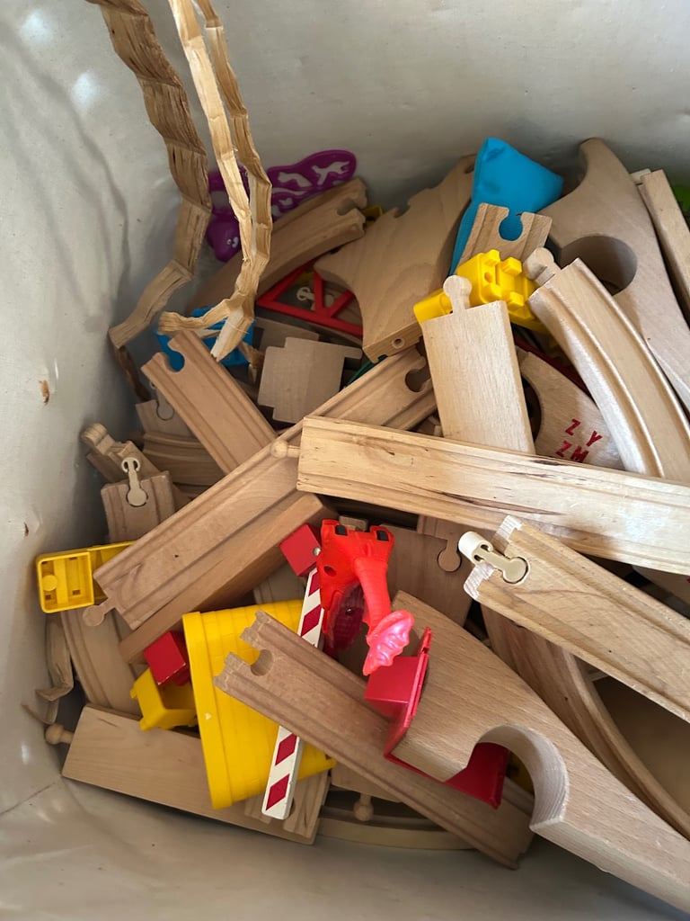 Large collection of brio used