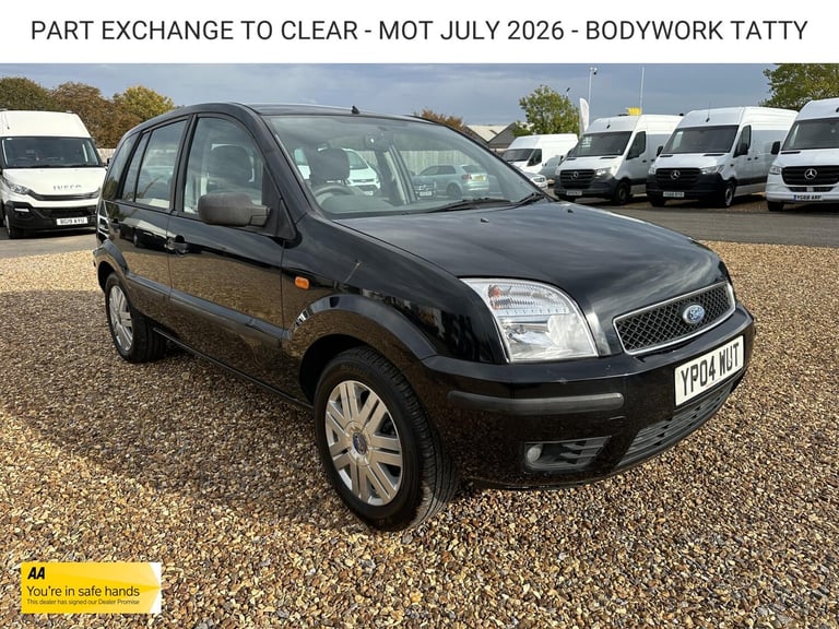 2004 Ford Fusion 1.6 3 Hatchback 5dr Petrol Manual (157 g/km, 99 bhp) Hatchback Petrol Manual