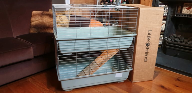 Double layer rabbit or guineapig cage 
