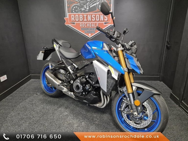 image for 2023 23 Plate Suzuki GSXS1000 RQ2 M3 only 1017 miles in stunning Blue