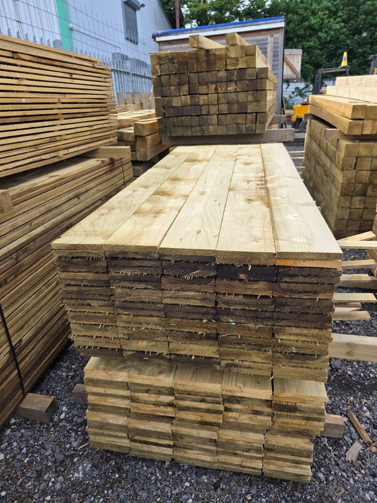 image for 150x19MM TIMBER FENCE BOARDS