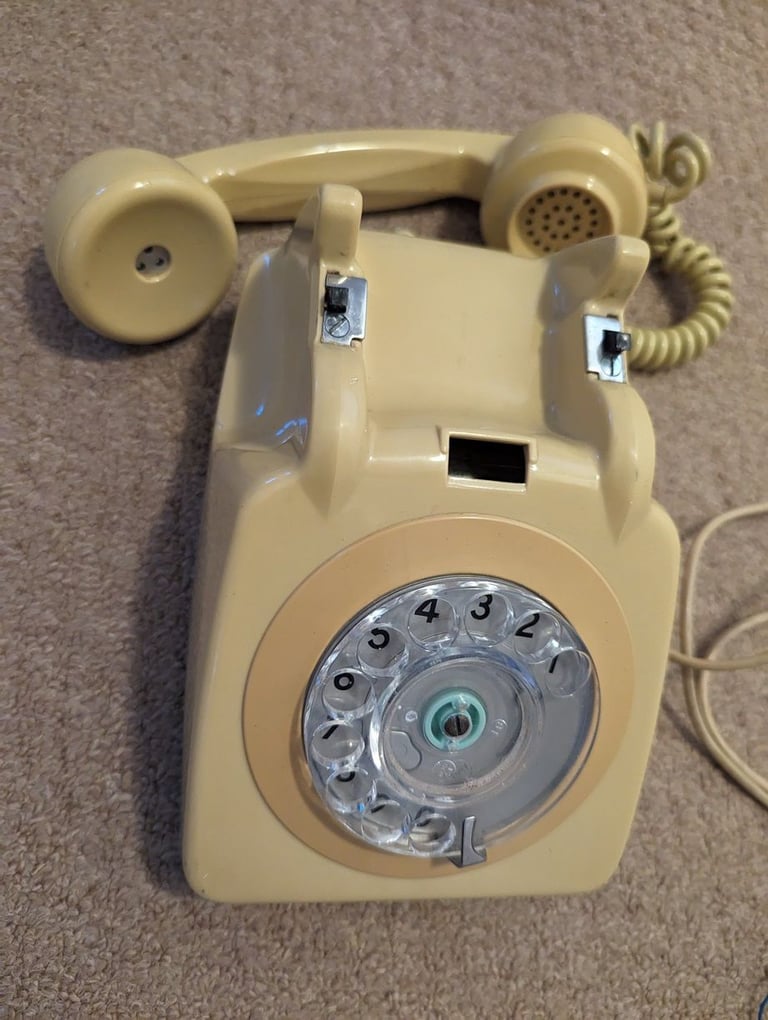 image for Rare Vintage Telephone 706 in cream colour - 706 CB PXA 64/2A