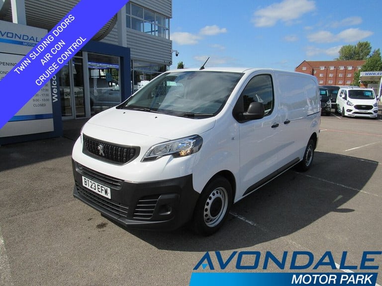 2023 Peugeot Expert BlueHDi 1000 Professional Premium + EURO 6 VAN AC CRUISE TWIN SIDE DOORS 1. P...
