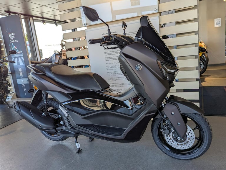 New (2025 MY) Yamaha NMAX Tech Max 125. Dark Magma. £3,900 (NO ADMIN FEES!)