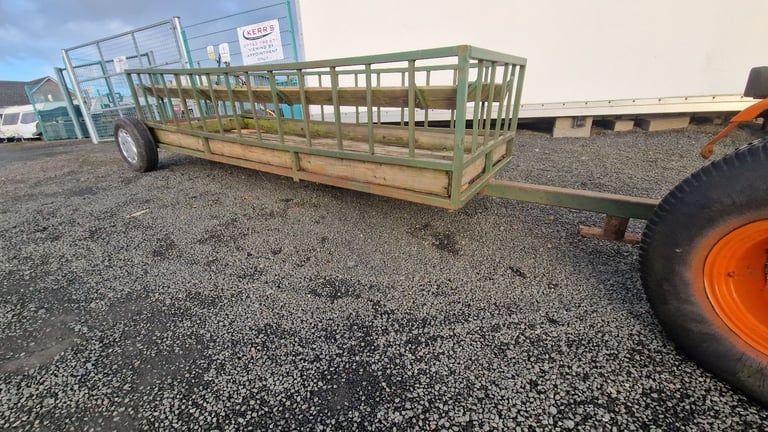 Tractor sheep feed Trailer 