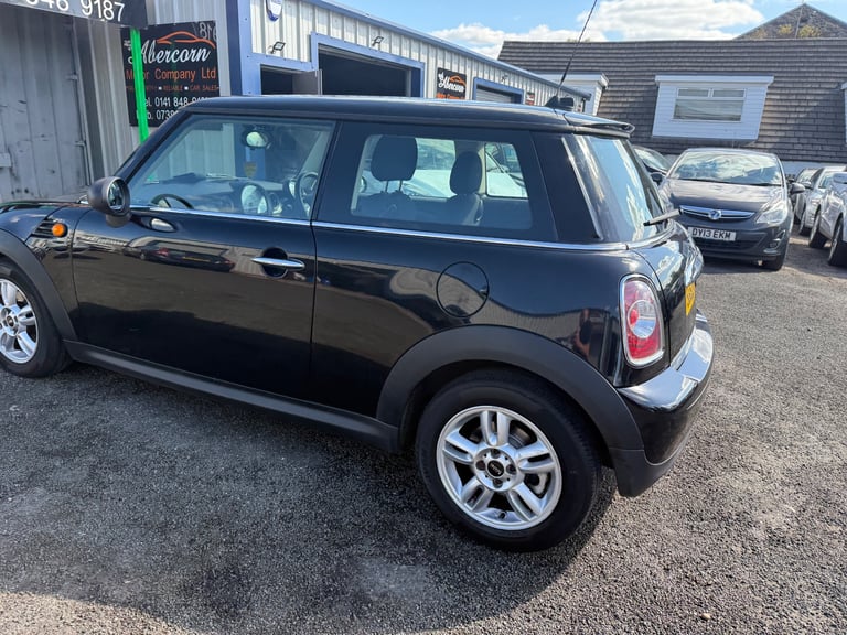 2012 (62) Mini One 1.6 Petrol Black with Black/Grey Interior ,1 Previous Owner