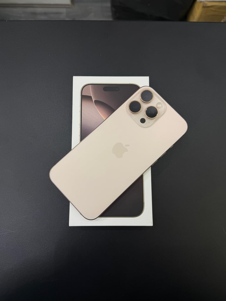 Apple iPhone 16 Pro Max 256GB Desert Titanium (Unlocked) Pristine Condition