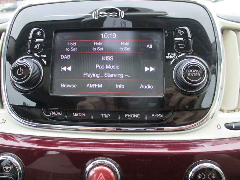 2017 Fiat 500 500 My16 1.2 69hp Lounge My16 HATCHBACK Petrol Manual