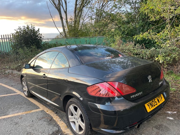 PEUGEOT 307 CC 2.0 CONVERTIBLE 05 REG 2 DOOR MOT MARCH 19TH 2026 GENUINE 54107 SERVICE HISTORY 