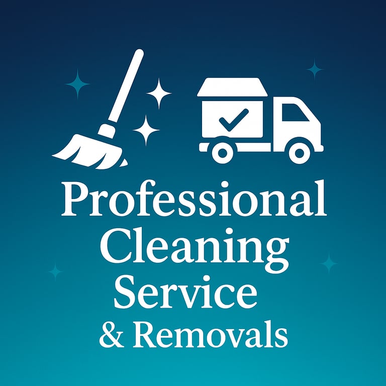 Professional Deep Cleaning / End of Tenancy Cleaning / House Removals / Man With a Van / Cleaners