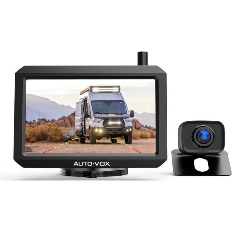 AUTO-VOX W7PRO 2x Digital Wireless Reversing Camera Waterproof