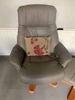 Chair and foot stool 