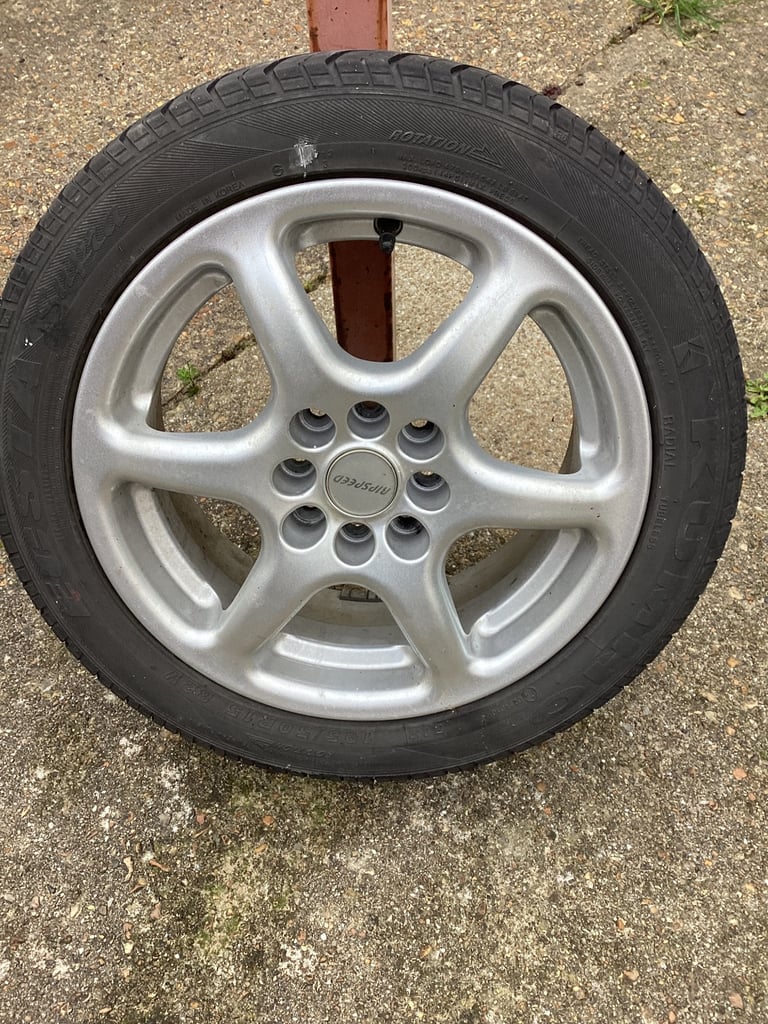 image for Set of 4 Ripspeed 15” alloy wheels 4x100pcd 