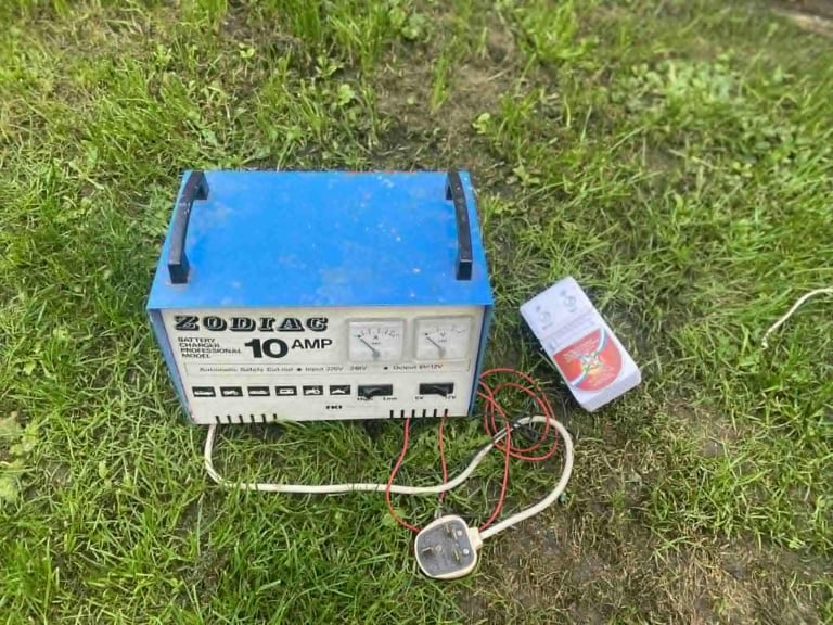 old style  battery charger 