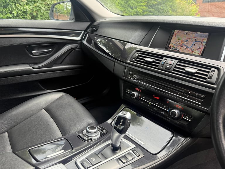 ✿2015/65 BMW 5 Series 520d [190] SE 4dr Step Auto, White ✿FSH ✿ONE OWNER✿