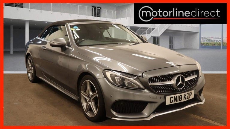  Mercedes-Benz C Class 2.1 C220d AMG Line Cabriolet 2dr Diesel G-Tronic+ Euro 6 (s/s) (170 ps) Di...