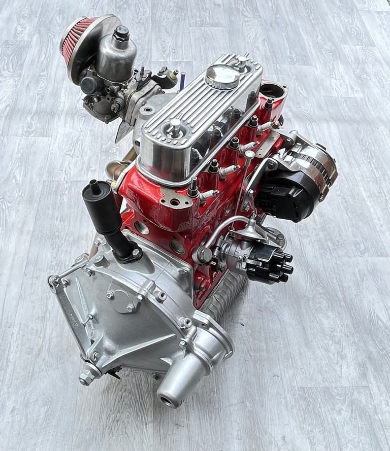 CLASSIC MINI NEW 1380cc ENGINE AND GEARBOX FULLY BUILT 