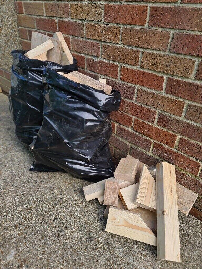  Free Bagged Firewood - Free delivery!! - Fire Wood Kindling - Barbeque Lumpwood - Firepit wood 