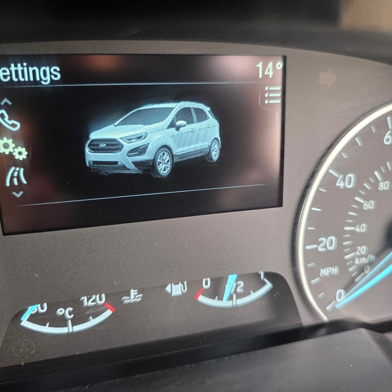 2018 Ford Ecosport 1.0 EcoBoost 125 Zetec 5dr HATCHBACK Petrol Manual