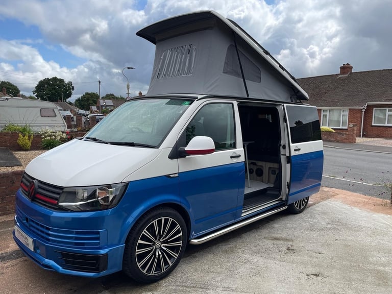 VW T6 Transporter Campervan - Heating - Solar - Pop Top For Sale
