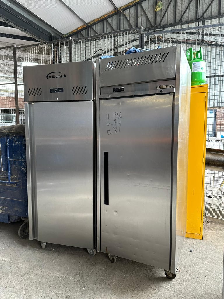 Commercial fridges freezers chiller pizza foster Williams 