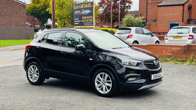 2018 Vauxhall Mokka X 1.4i Turbo Active SUV 5dr Petrol Auto Euro 6 (140 ps)