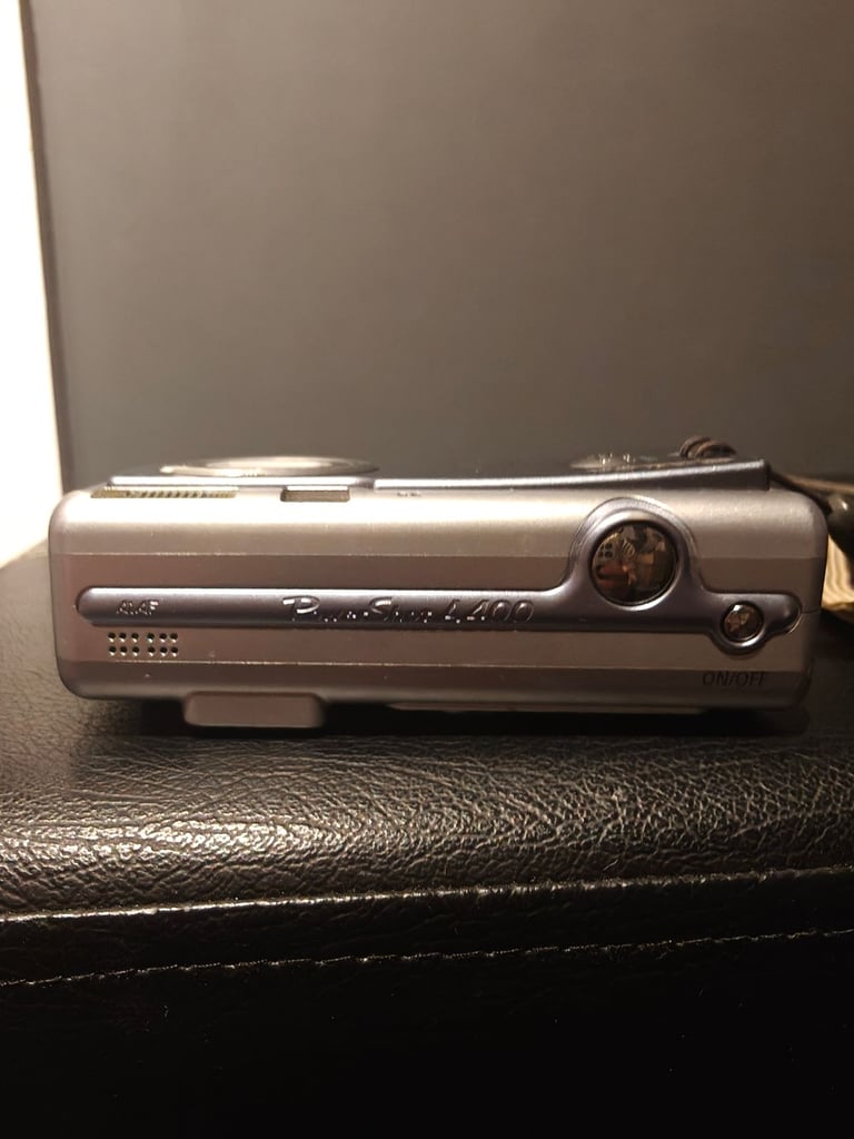 Canon PowerShot A400 Digital Camera Silver 3.2MP Zoom Lens TESTED 