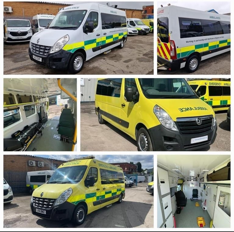 Renault Master Peugeot Boxer PTS HDU Ambulance Available