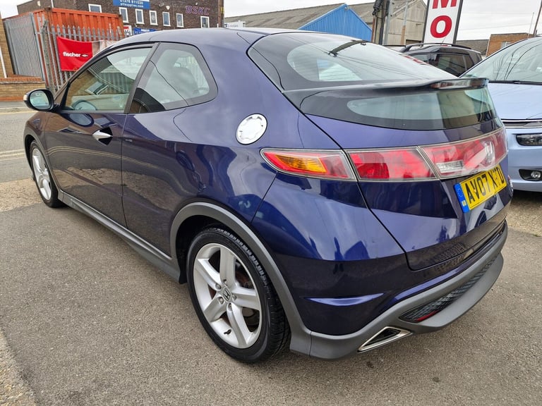 2007 Honda Civic 1.8L Type S i-VTec Semi-Auto Hatchback 3dr Petrol Semi Automatic Euro 4 (13 Hatc...
