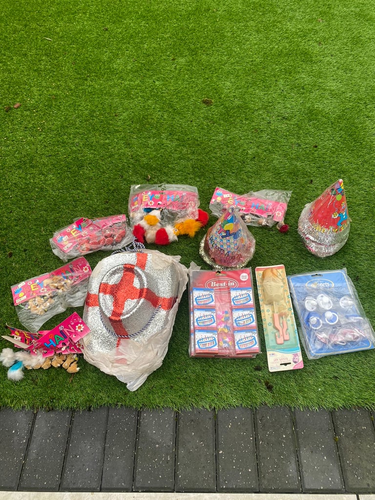 image for Various party items 