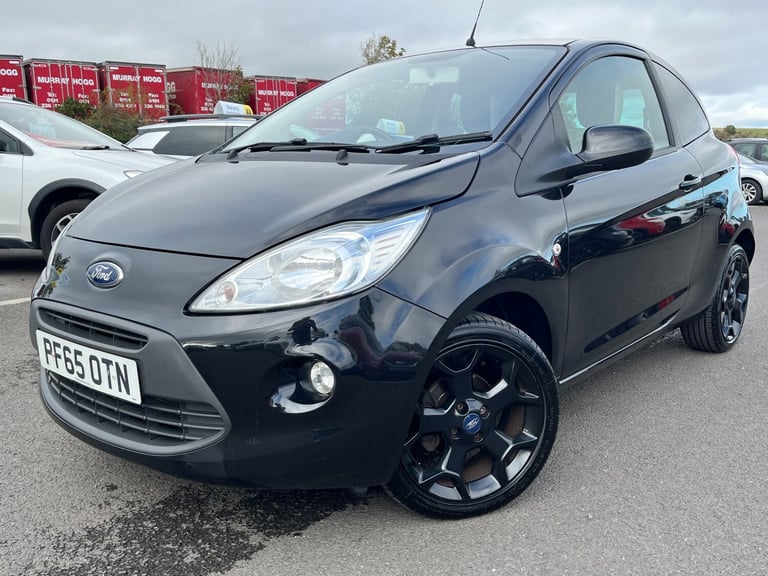 2016 Ford Ka 1.2 Zetec Black Edition 3dr HATCHBACK Petrol Manual