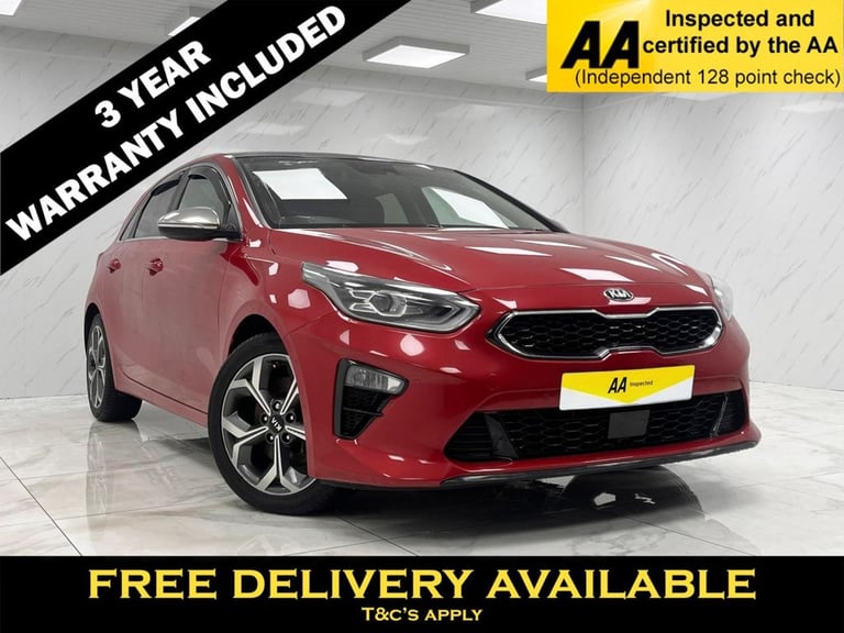 image for 2018 Kia Ceed 1.4 T-GDi First Edition Hatchback 5dr Petrol Manual Euro 6 (s/s) (138 bhp)  Hatchba...